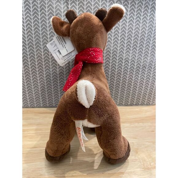 Rudolph the Red-Nosed Reindeer Musical Light Up Plush Stuffed Toy 11” - Picture 5 of 7
